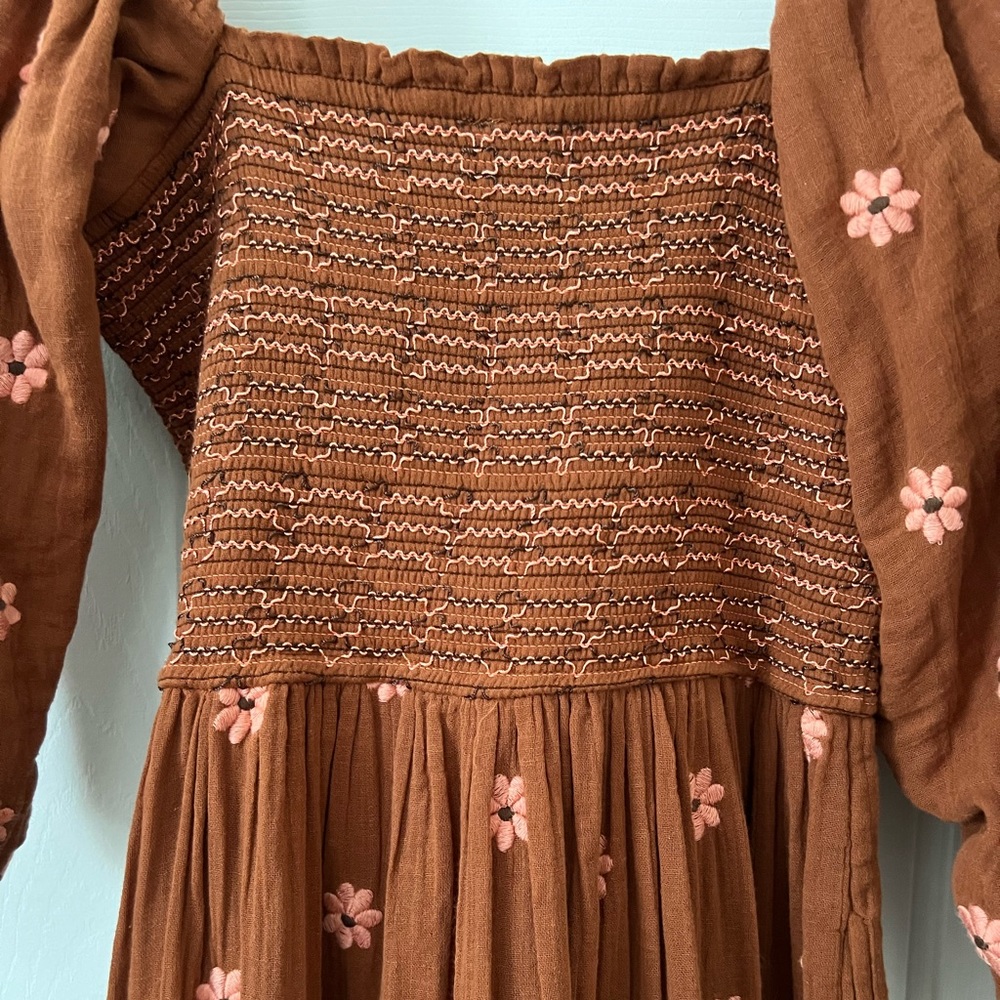 size medium free people dahlia dress